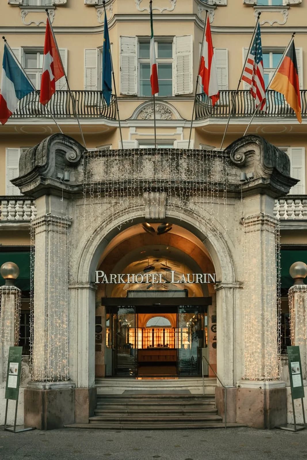 Park Hotel Laurin Eingang – Bozen