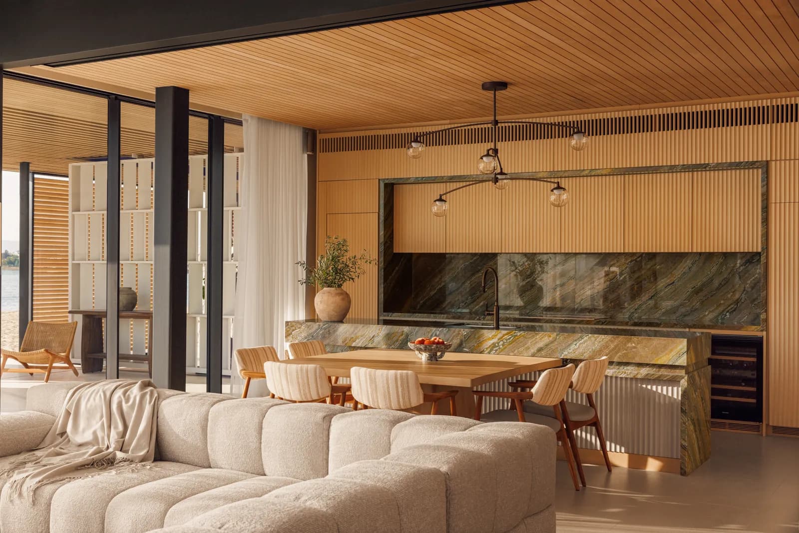 One&Only Aesthesis – Wohnküche einer Villa
