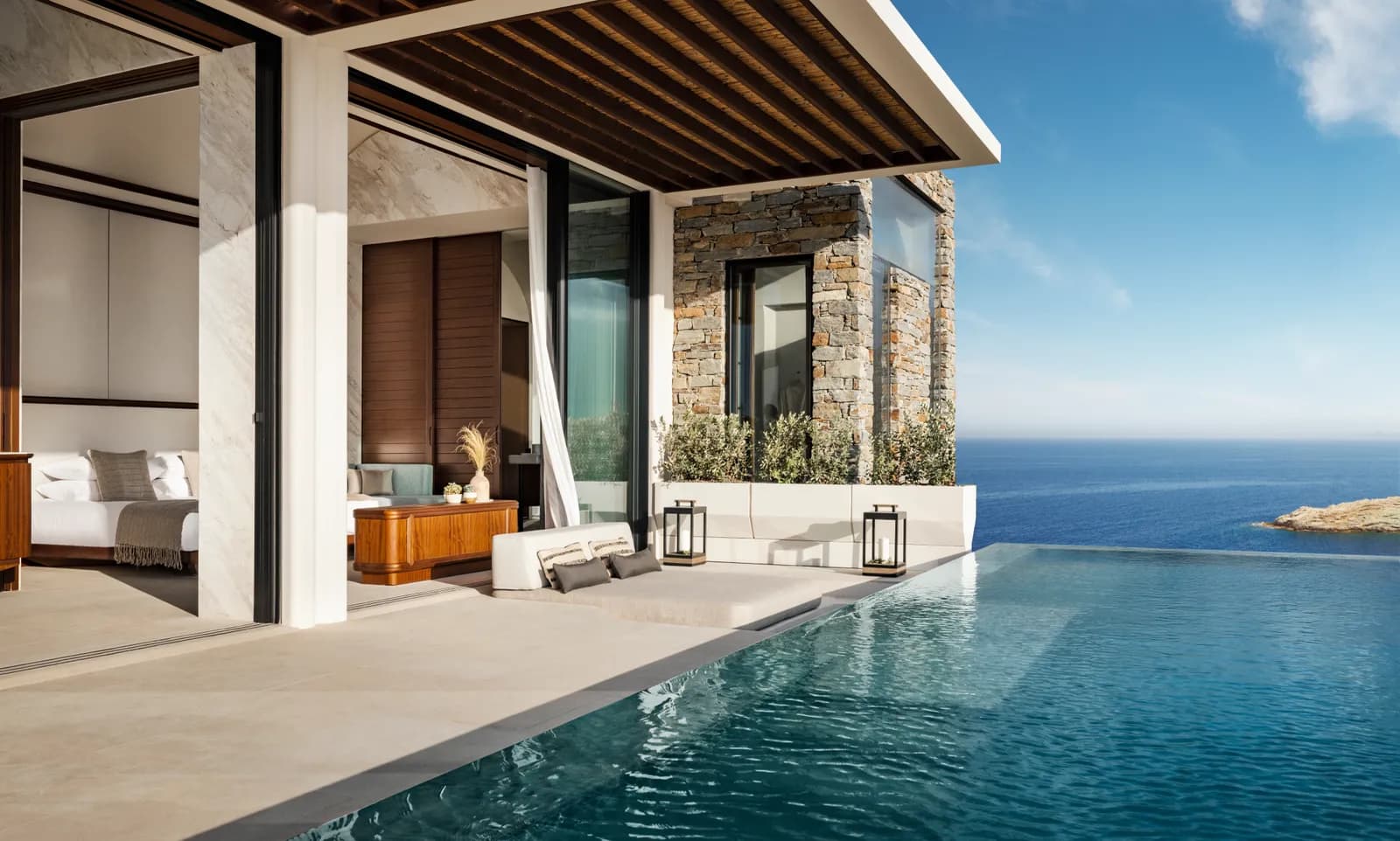 One&Only Kéa Island – Villa mit Pool und Terrasse