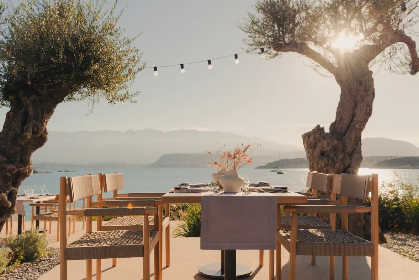 Restaurant direkt am Meer auf Kreta