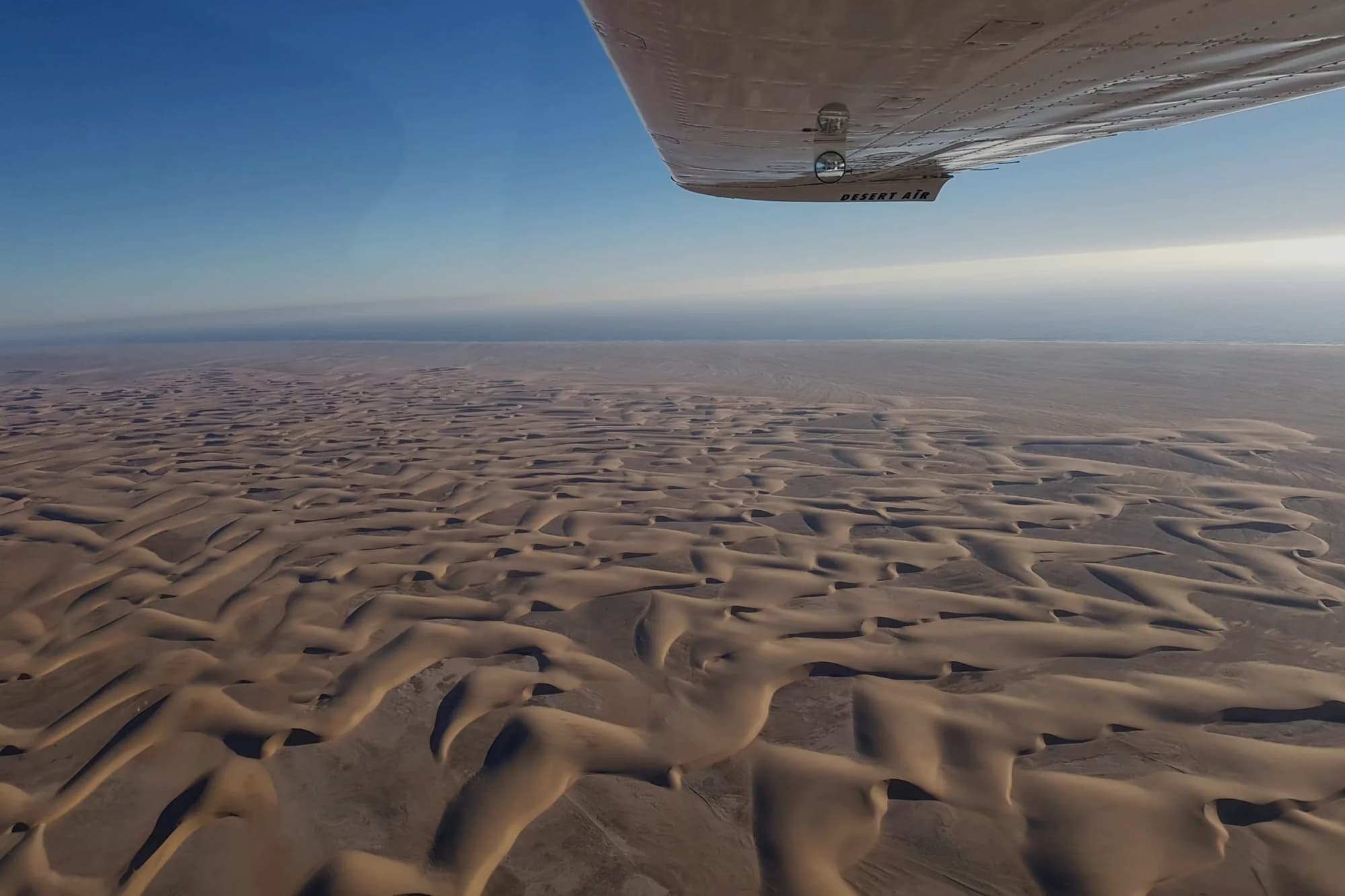 Desert Air Tragfläche und Wüste – Namibia