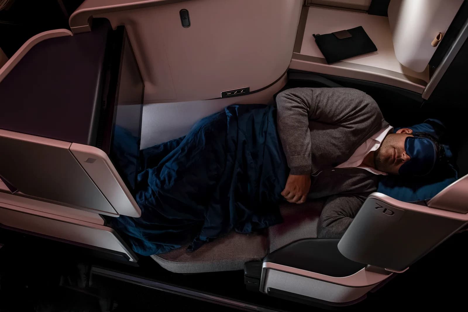 Air France Business Class Rückreise – Necker Island