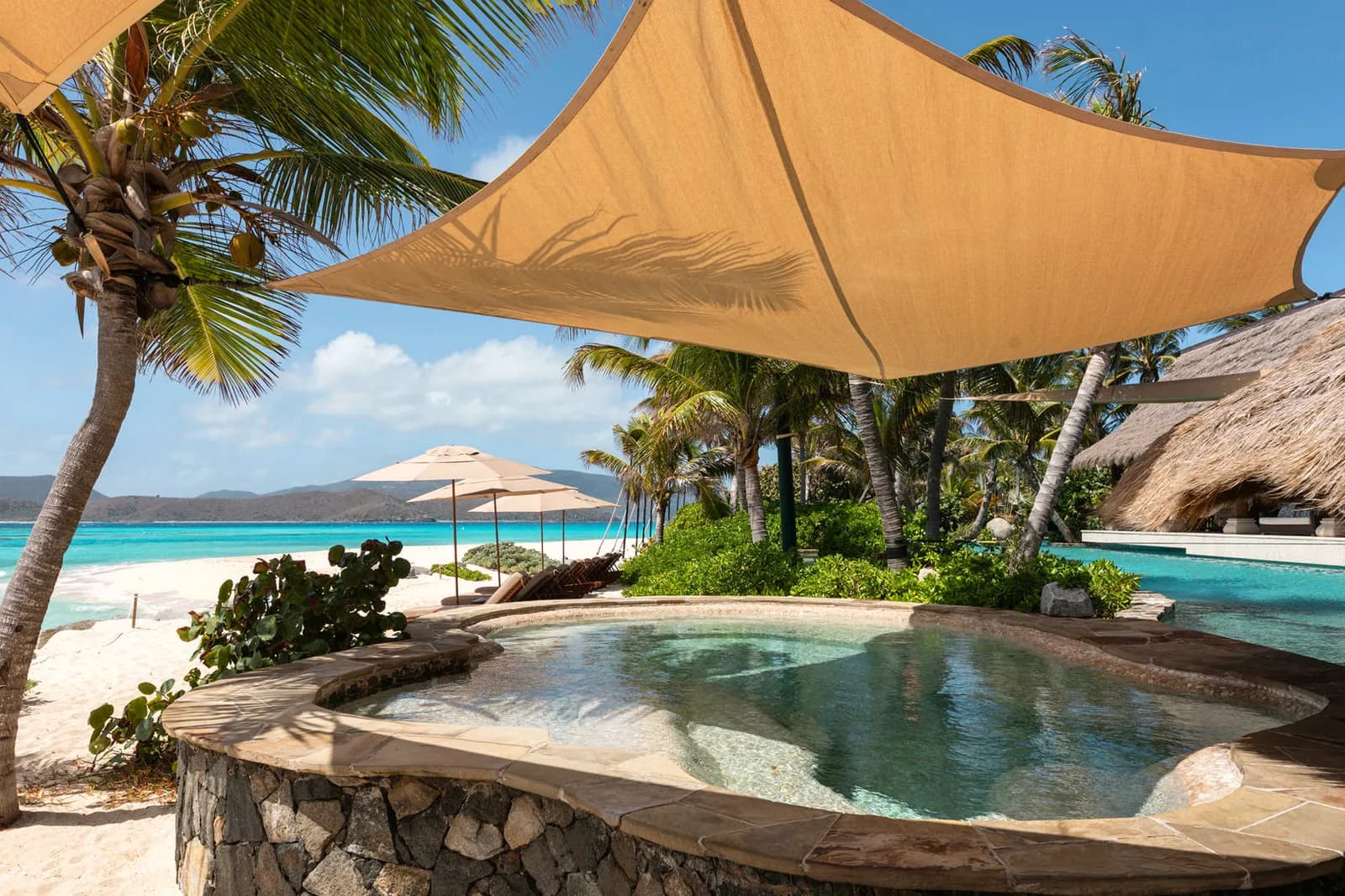 Meer und Pool – Necker Island