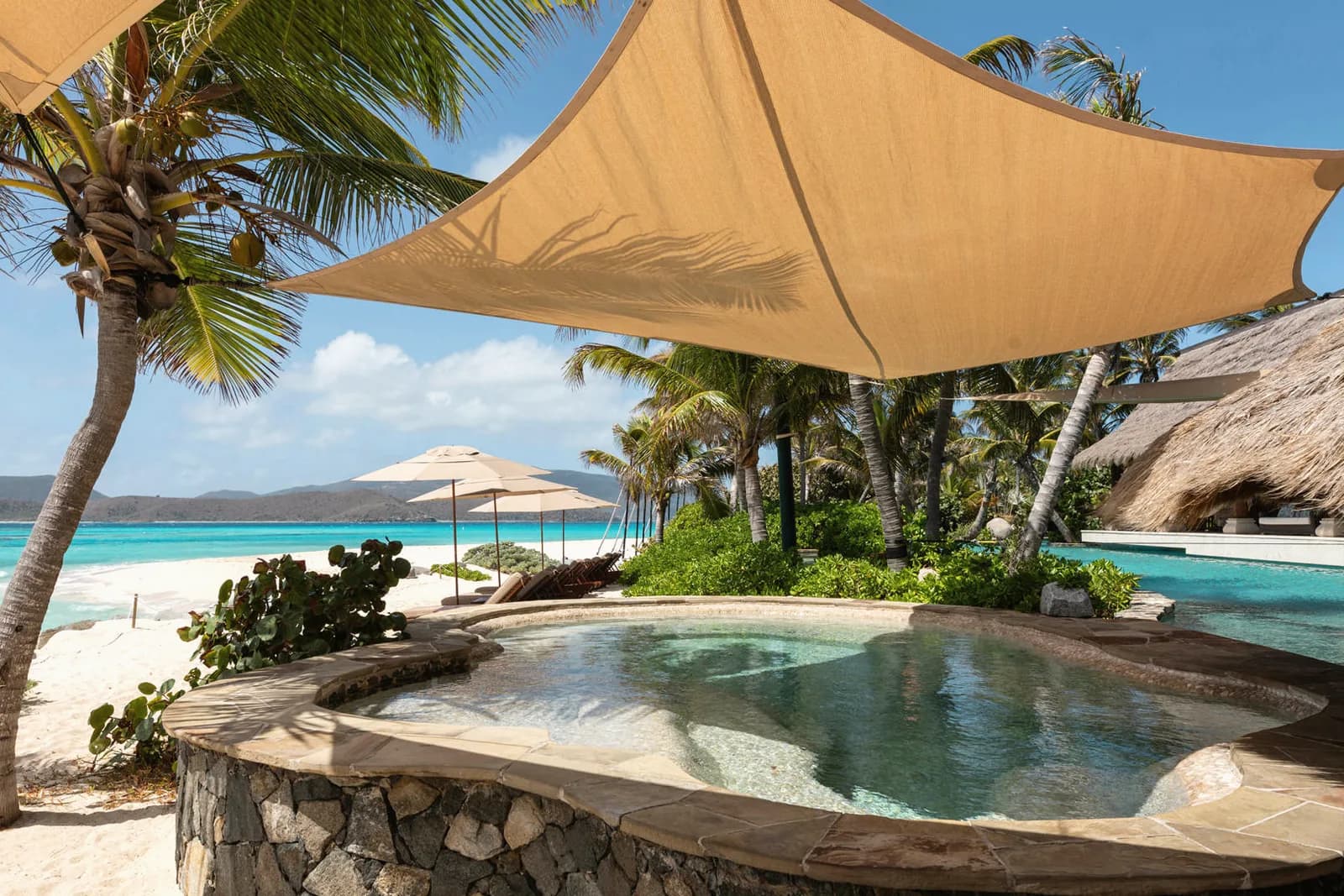 Meer und Pool – Necker Island