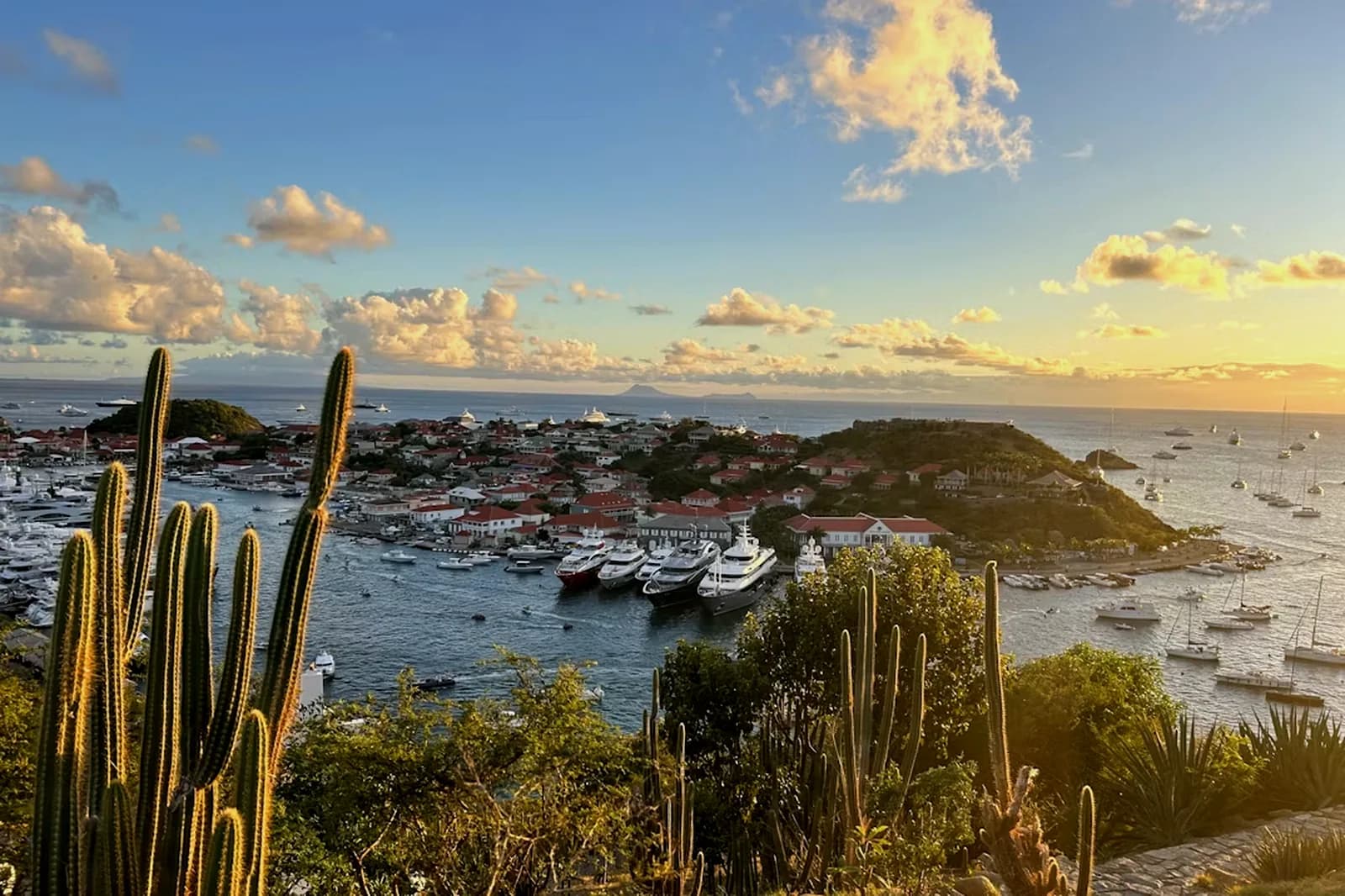 Gustavia Hafen Sonnenuntergang – St. Barth