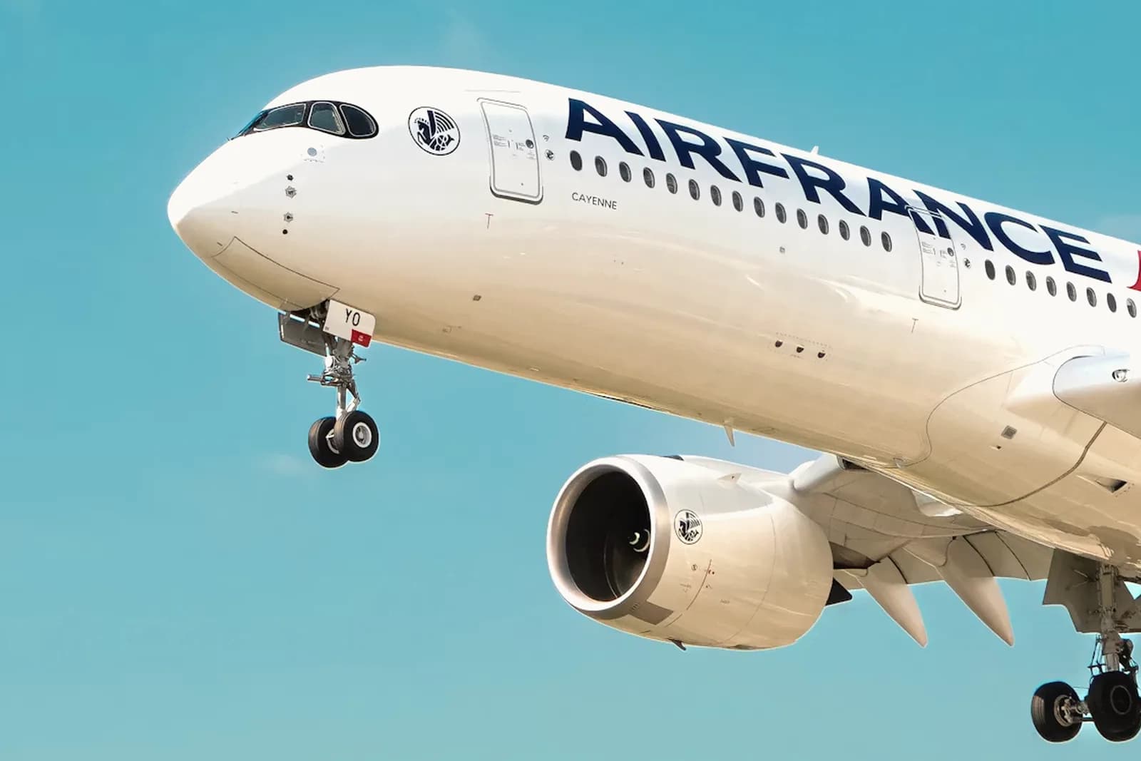 Linie Air France Flugzeug – St. Barth