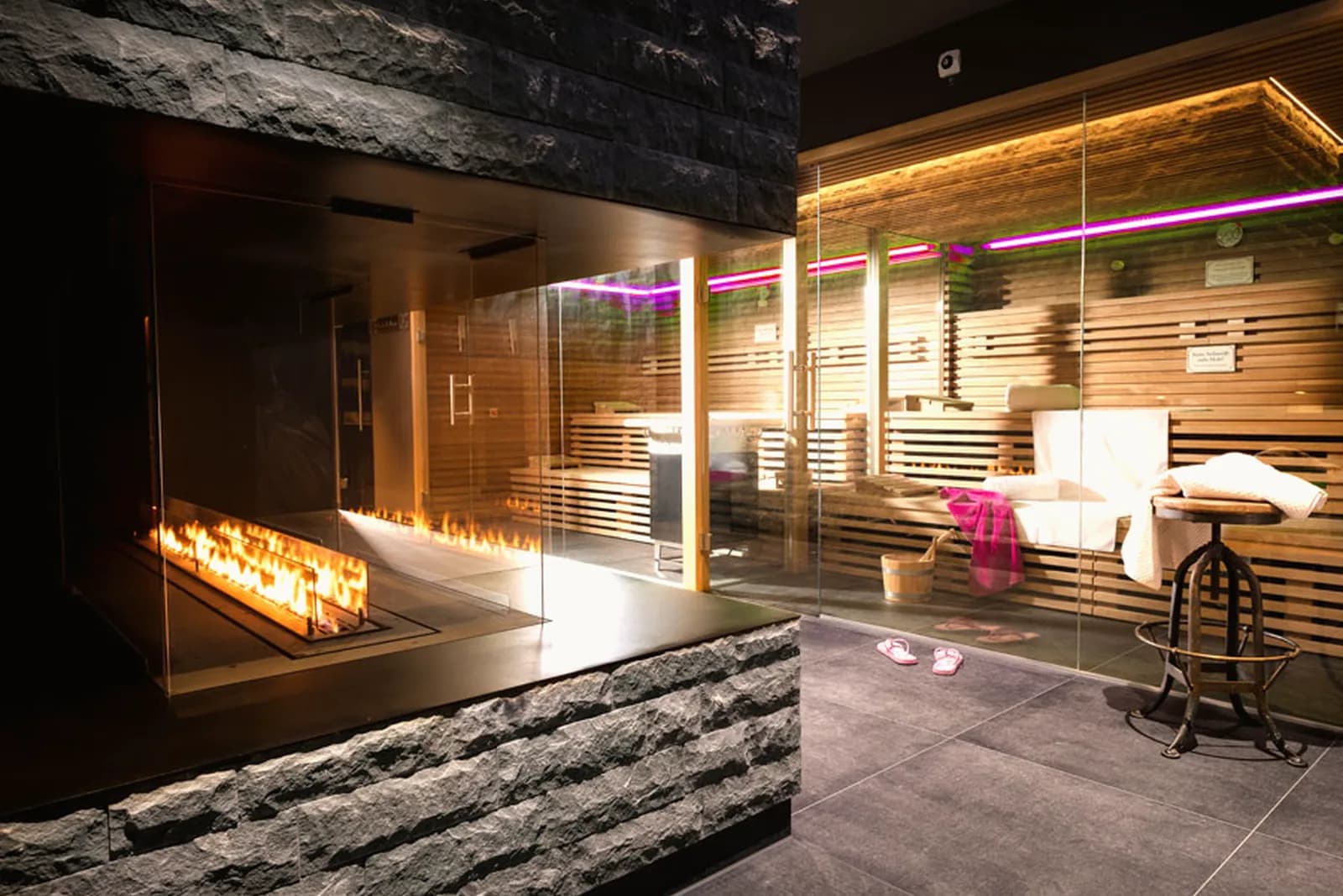 Sauna im Landhaus Stricker