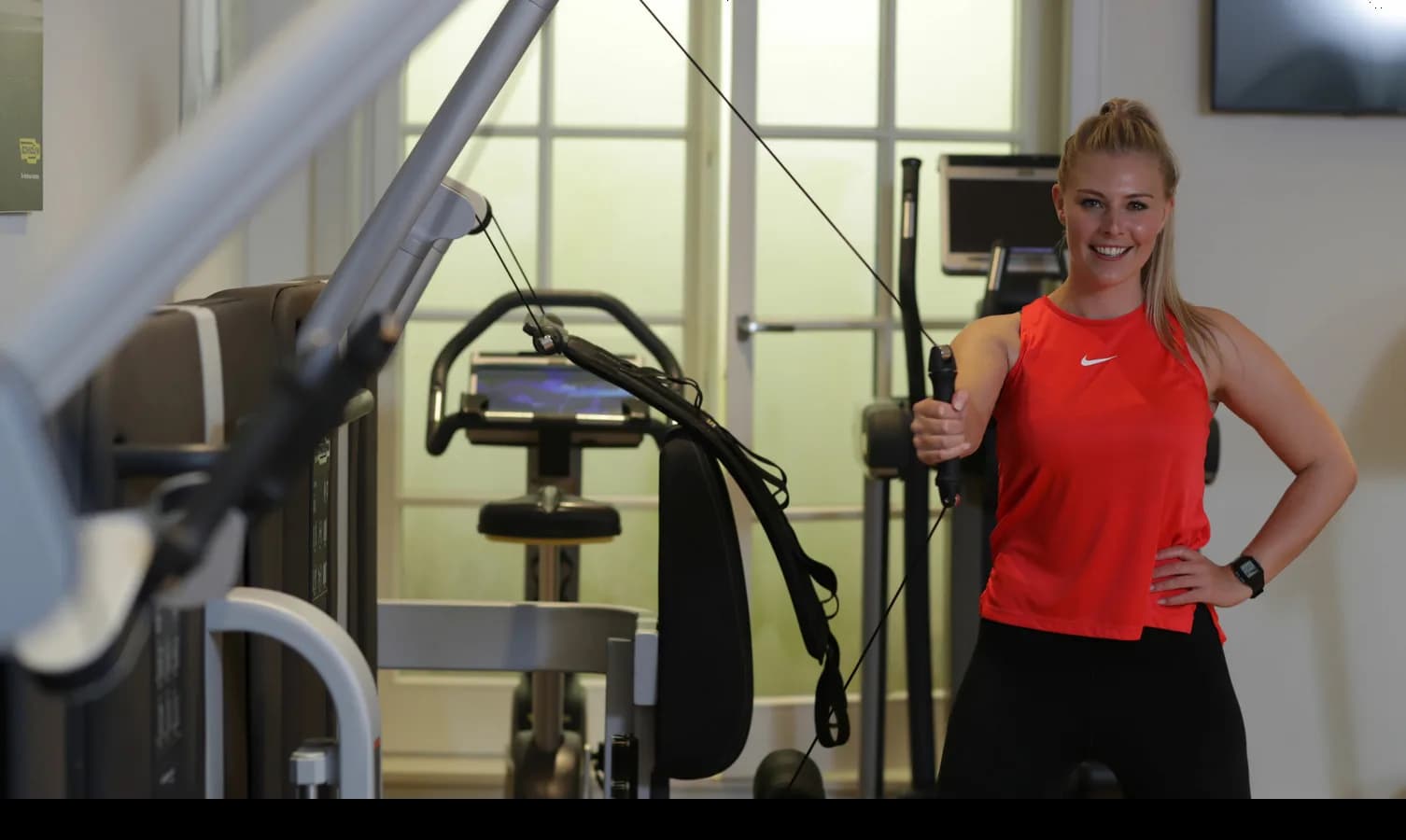 Fitnessbereich im Severin's Resort & Spa
