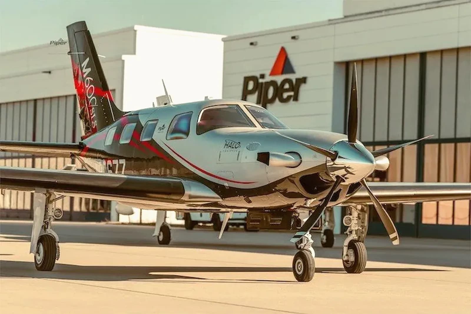 Unten Piper M600 – Sylt