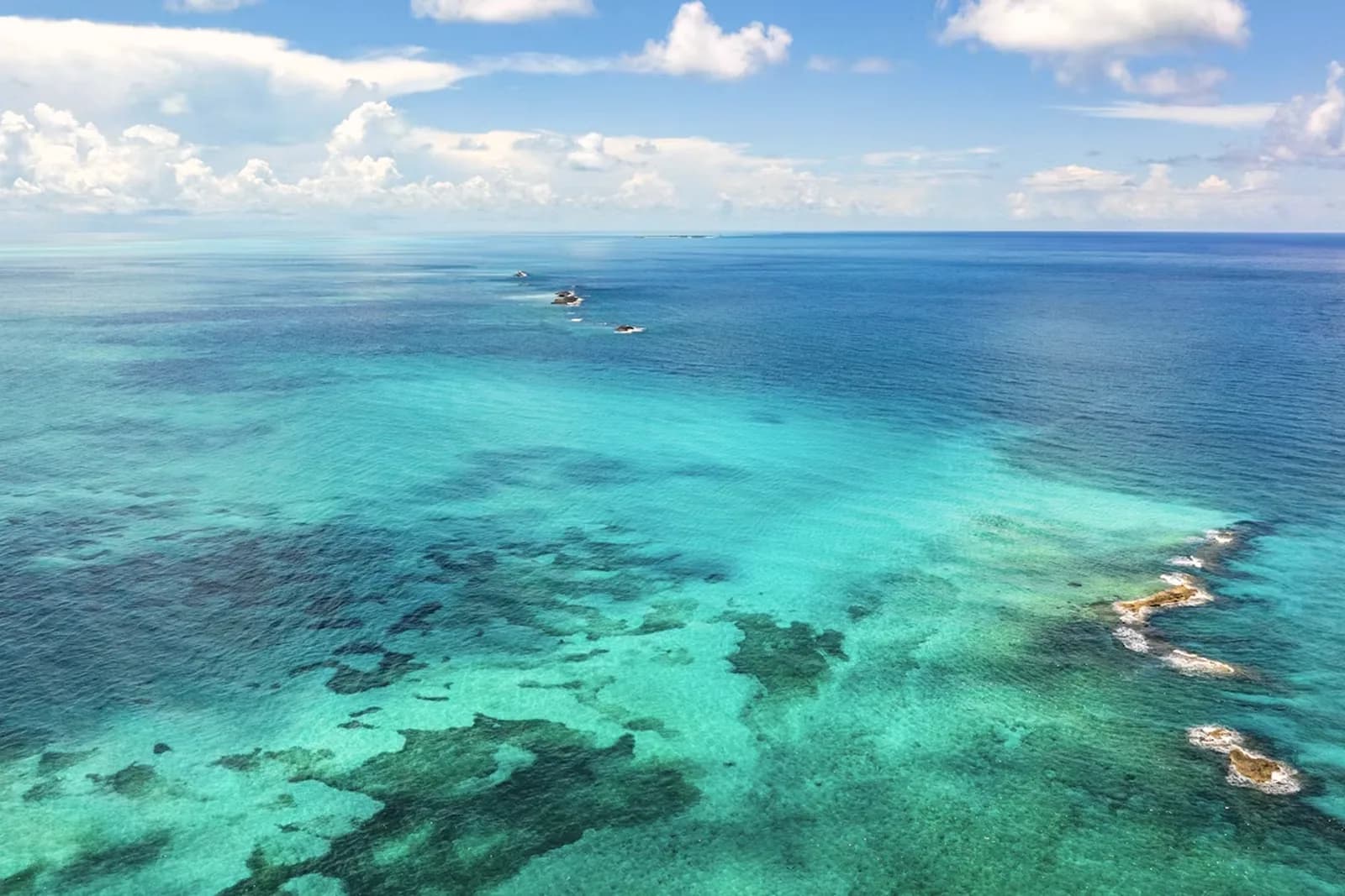 Inseln Luftaufnahme – Bahamas