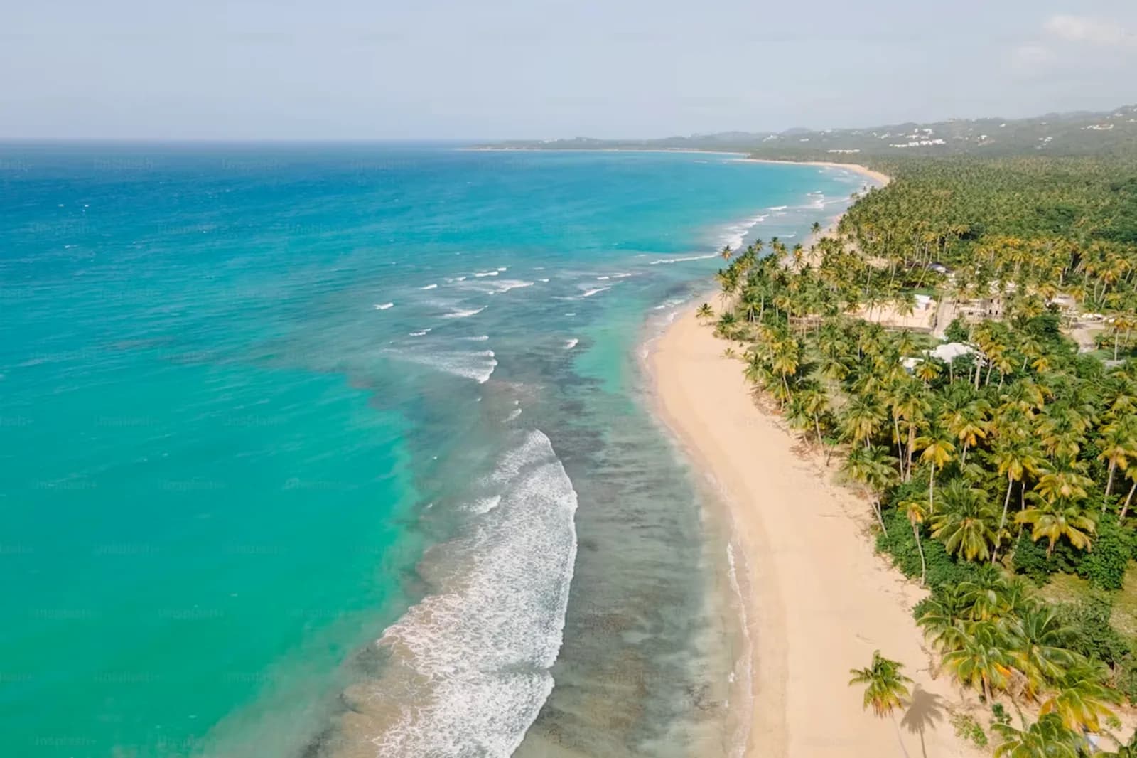 Strand Vogelperspektive – Bahamas