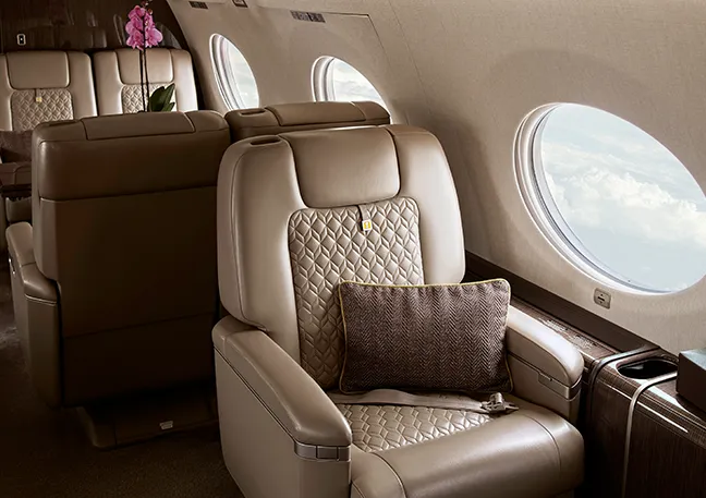 Kabine der Gulfstream G650ER